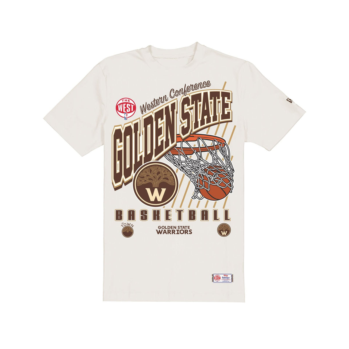 Golden State Warriors 2025 City Edition Stone T-Shirt