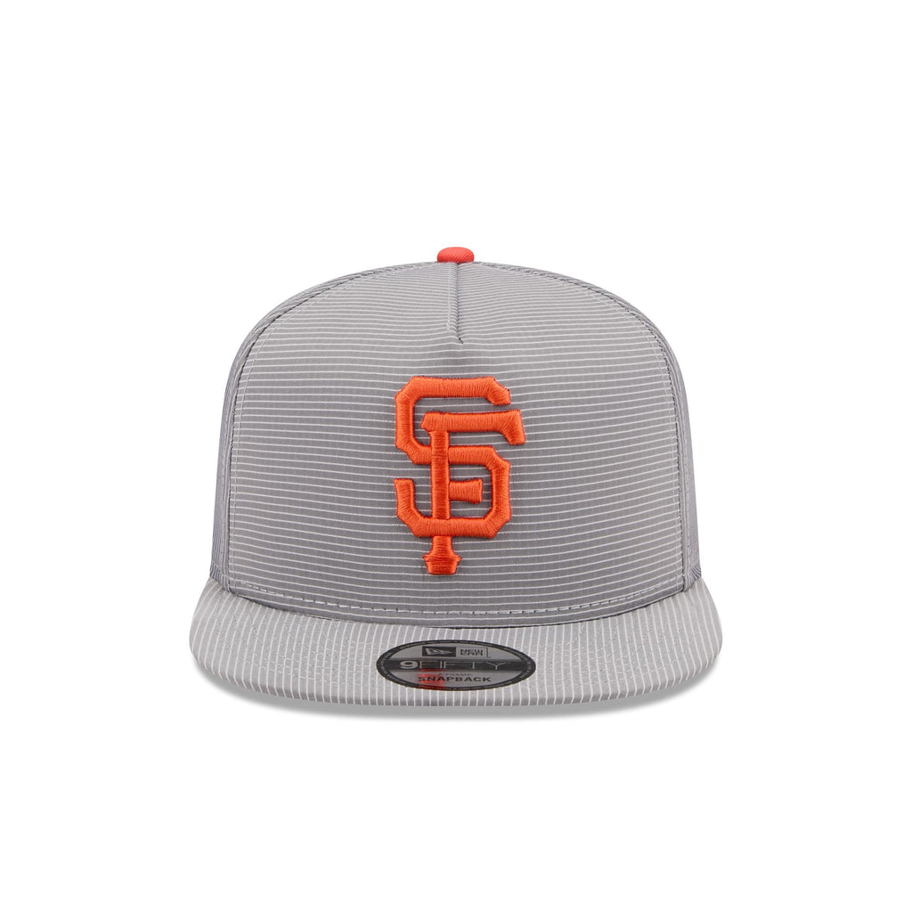 San Francisco Giants Pinstripe Ripstop 9FIFTY A-Frame Snapback Hat