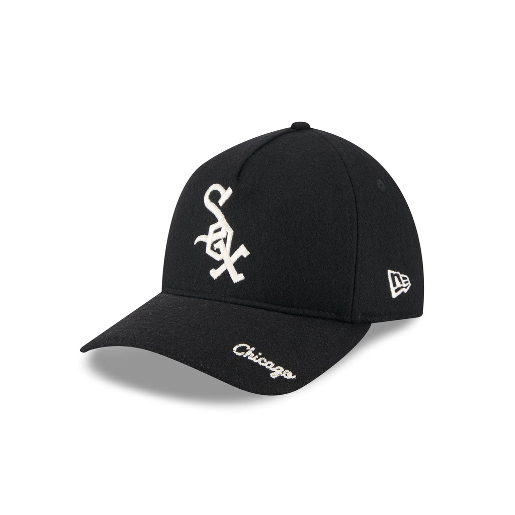 Chicago White Sox Wool Letterman 9TWENTY A-Frame Adjustable Hat Adjustable Hat