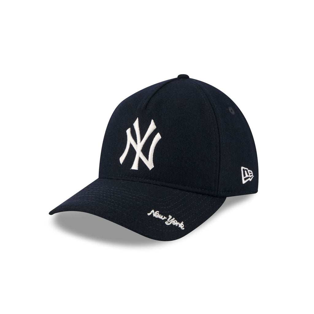 New York Yankees Wool Letterman 9TWENTY A-Frame Adjustable Hat Adjustable Hat