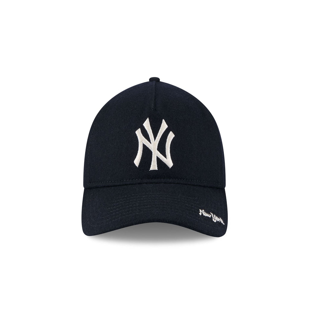 New York Yankees Wool Letterman 9TWENTY A-Frame Adjustable Hat Adjustable Hat