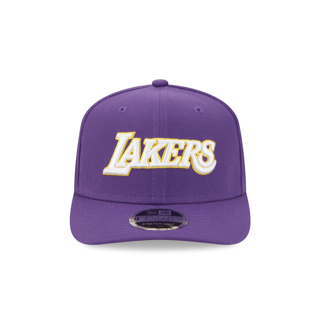 Los Angeles Lakers 2025 Statement Edition 9SEVENTY Stretch-Snap Hat