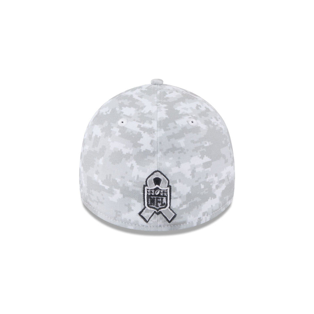 San Francisco 49ers 2025 Salute to Service Fan Gear 39THIRTY Stretch Fit Hat