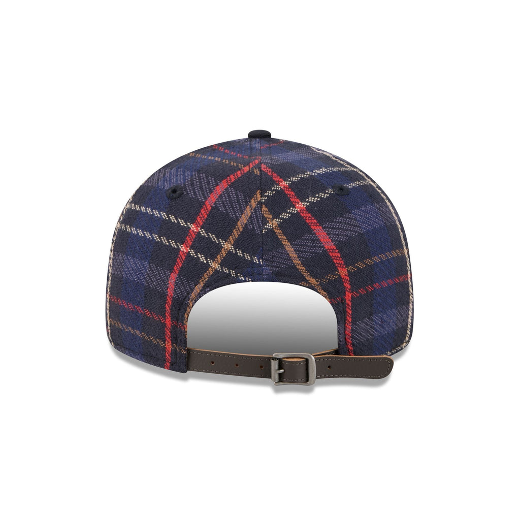 New York Yankees Grunge Plaid Retro Crown 9FIFTY Adjustable Hat