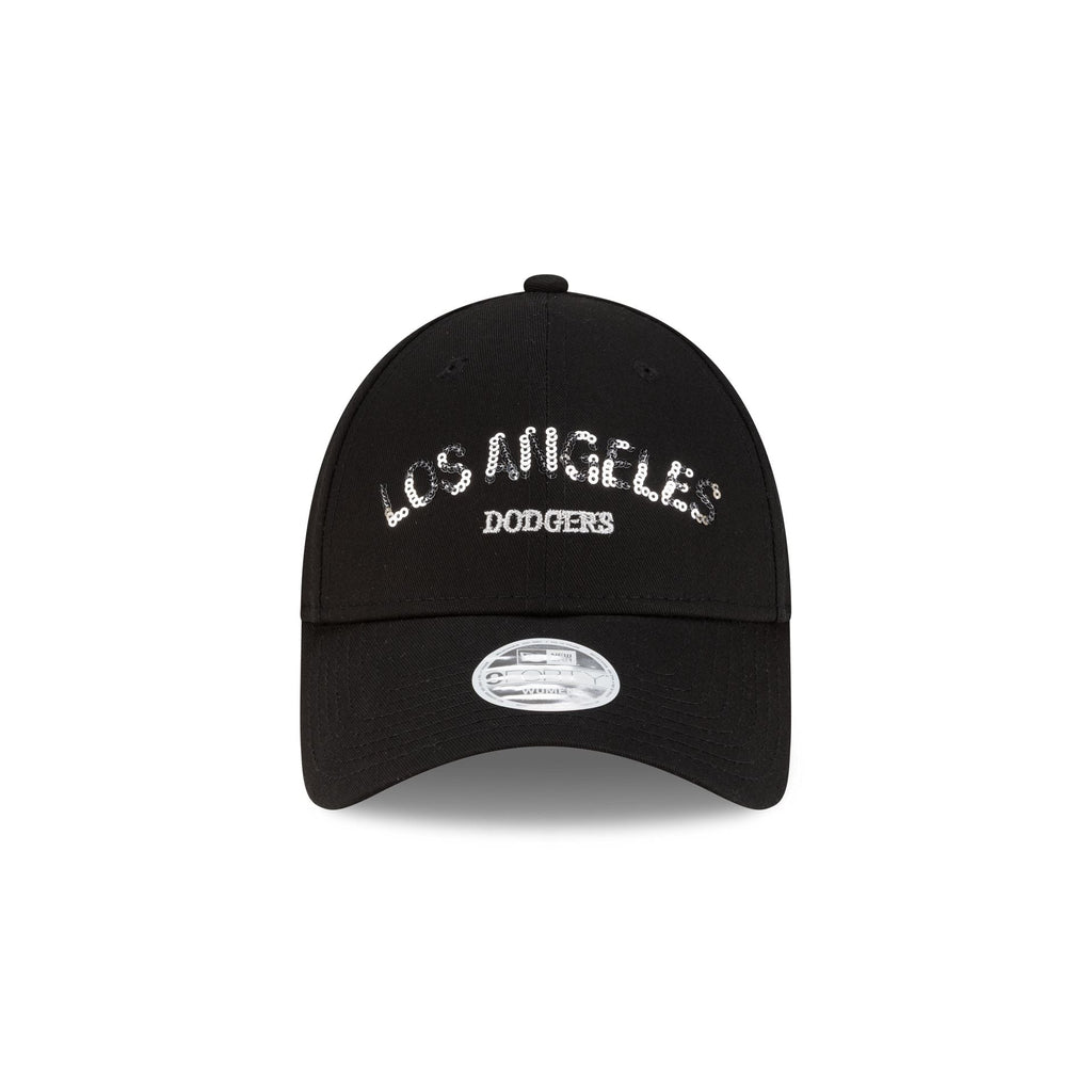 Los Angeles Dodgers Sequin Wordmark Women's 9FORTY Adjustable Hat