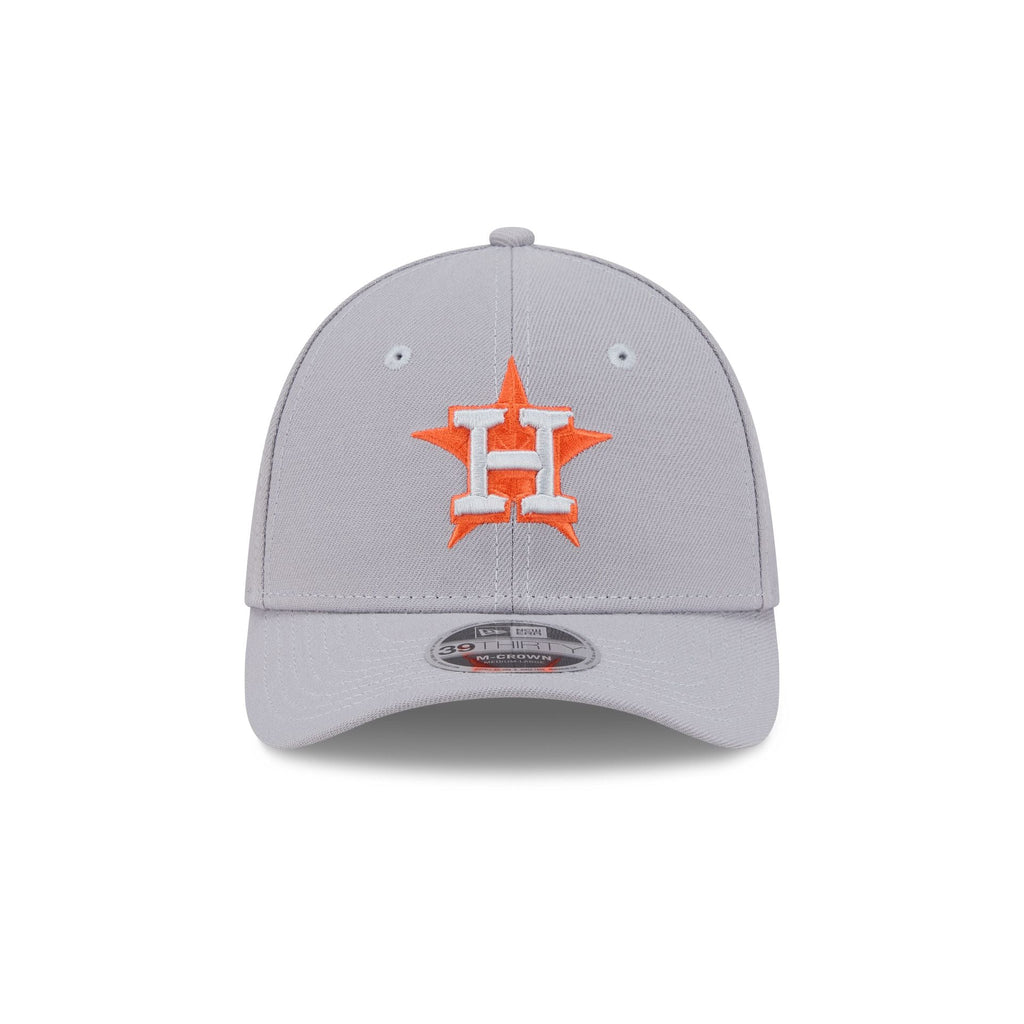 Houston Astros Gray 39THIRTY M-Crown Stretch Fit Hat