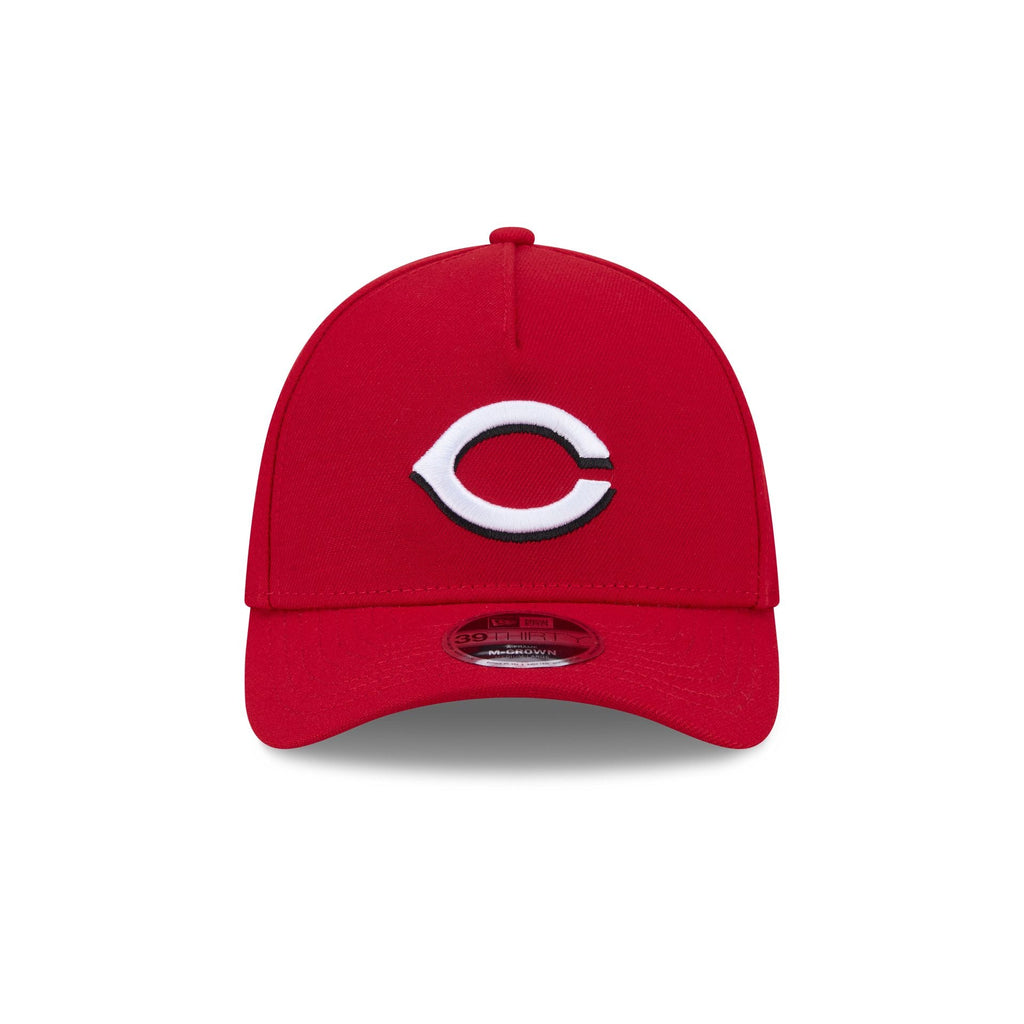 Cincinnati Reds 39THIRTY M-Crown A-Frame Stretch Fit Hat