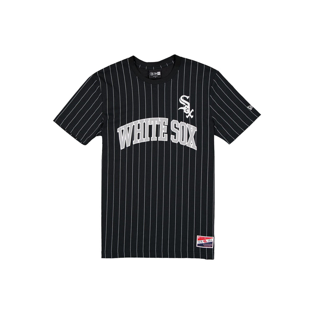 Chicago White Sox Throwback Applique Pinstripe T-Shirt