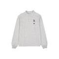 Los Angeles Dodgers Logo Essentials Heather Gray Quarter Zip