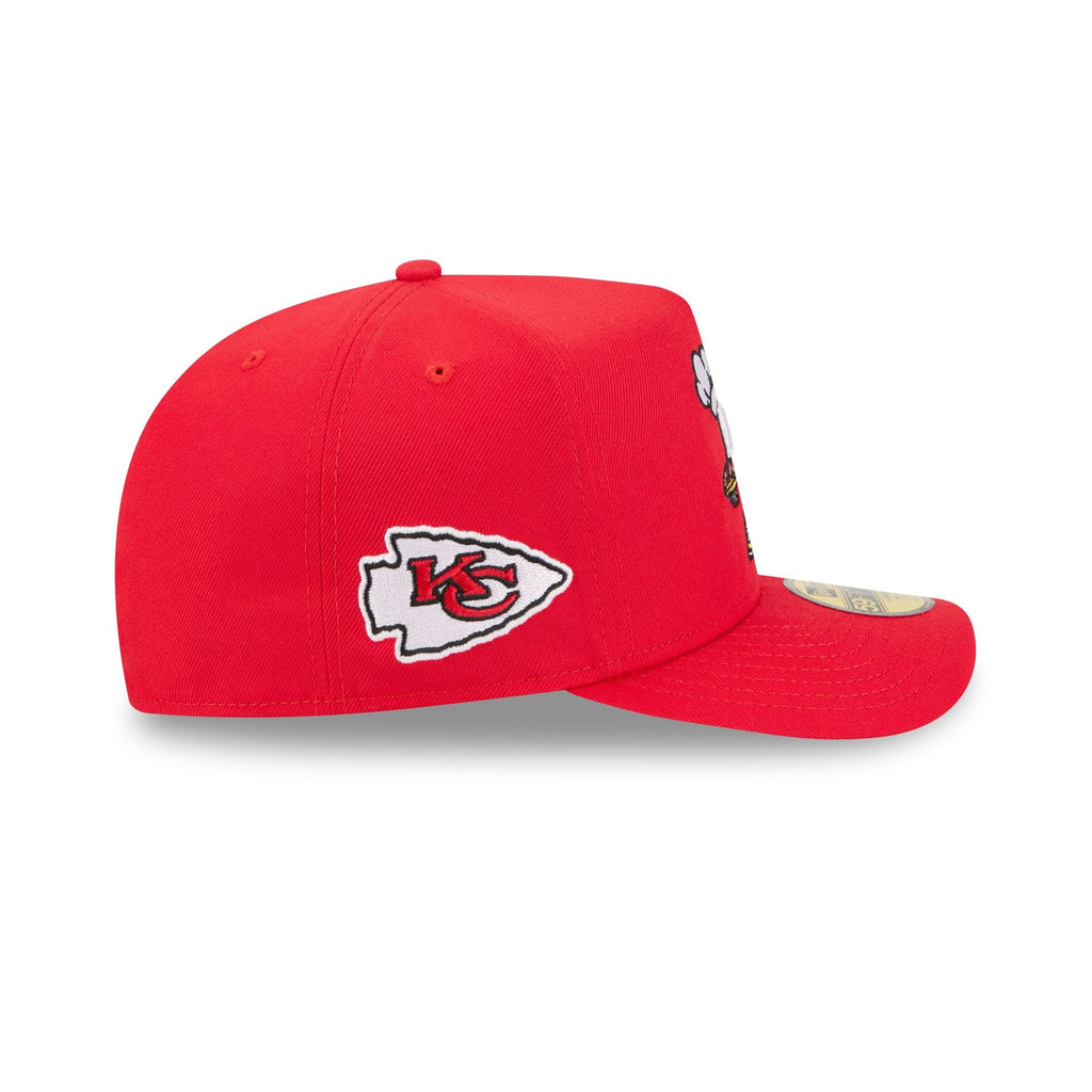 Kansas City Chiefs Cartoon 59FIFTY A-Frame Fitted Hat