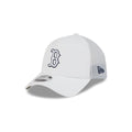 Boston Red Sox 2026 Batting Practice White 9FORTY APEX Trucker Hat