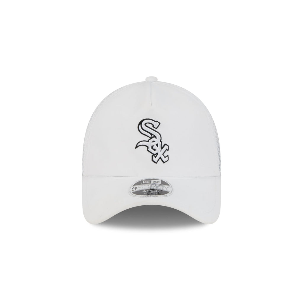 Chicago White Sox 2026 Batting Practice White 9FORTY APEX Trucker Hat