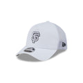 San Francisco Giants 2026 Batting Practice White 9FORTY APEX Trucker Hat