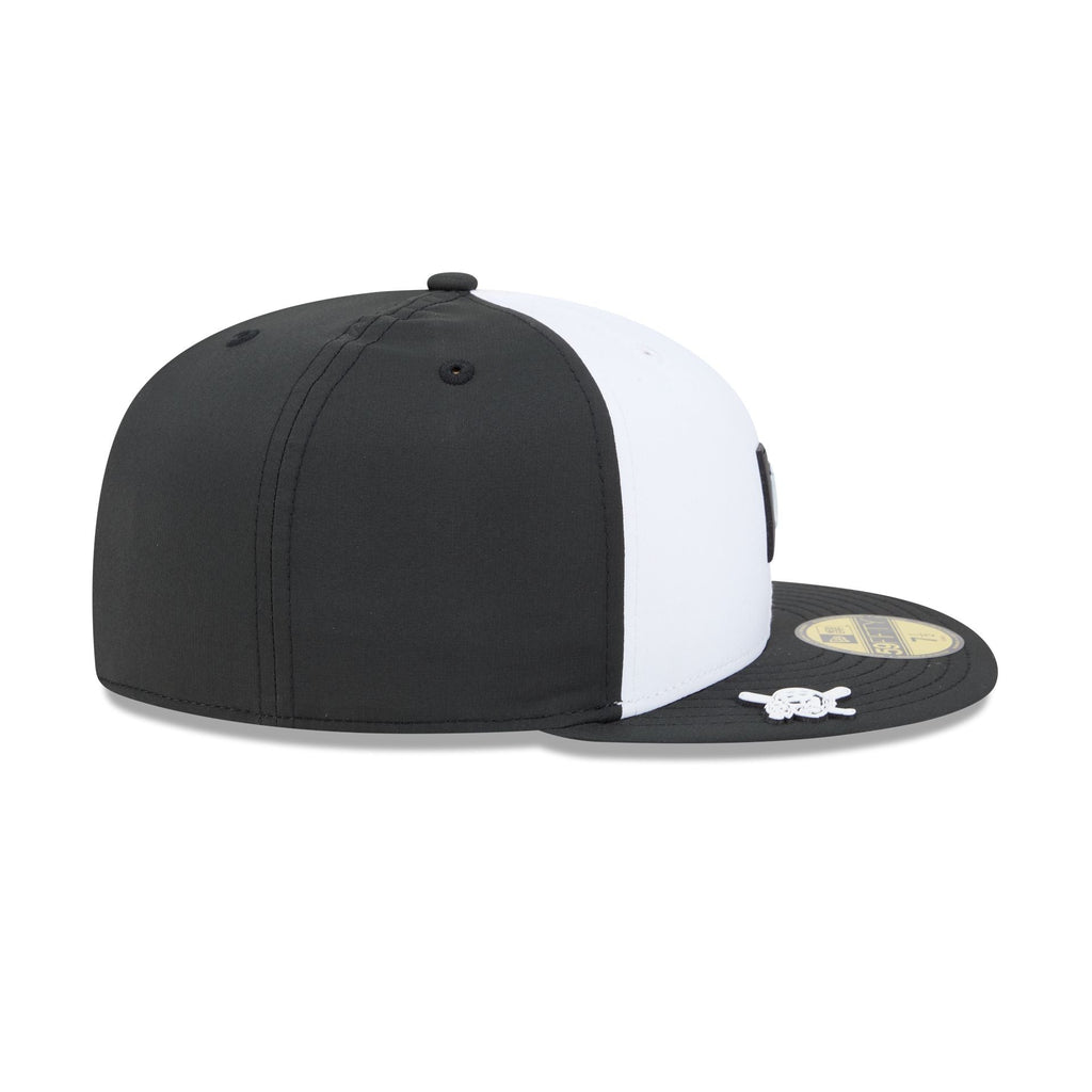 Pittsburgh Pirates 2026 Clubhouse Black & White 59FIFTY Fitted Hat