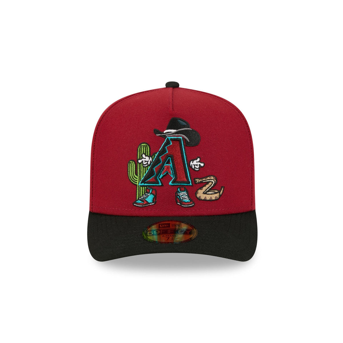 Arizona Diamondbacks Cartoon 59FIFTY A-Frame Fitted Hat