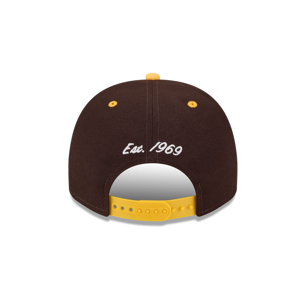 San Diego Padres Arched 9FIFTY A-Frame Snapback Hat