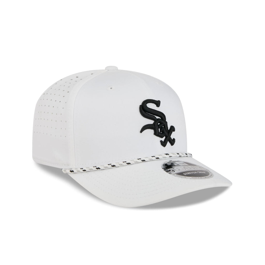 Chicago White Sox Optic White Performance Rope 9SEVENTY Stretch-Snap Hat