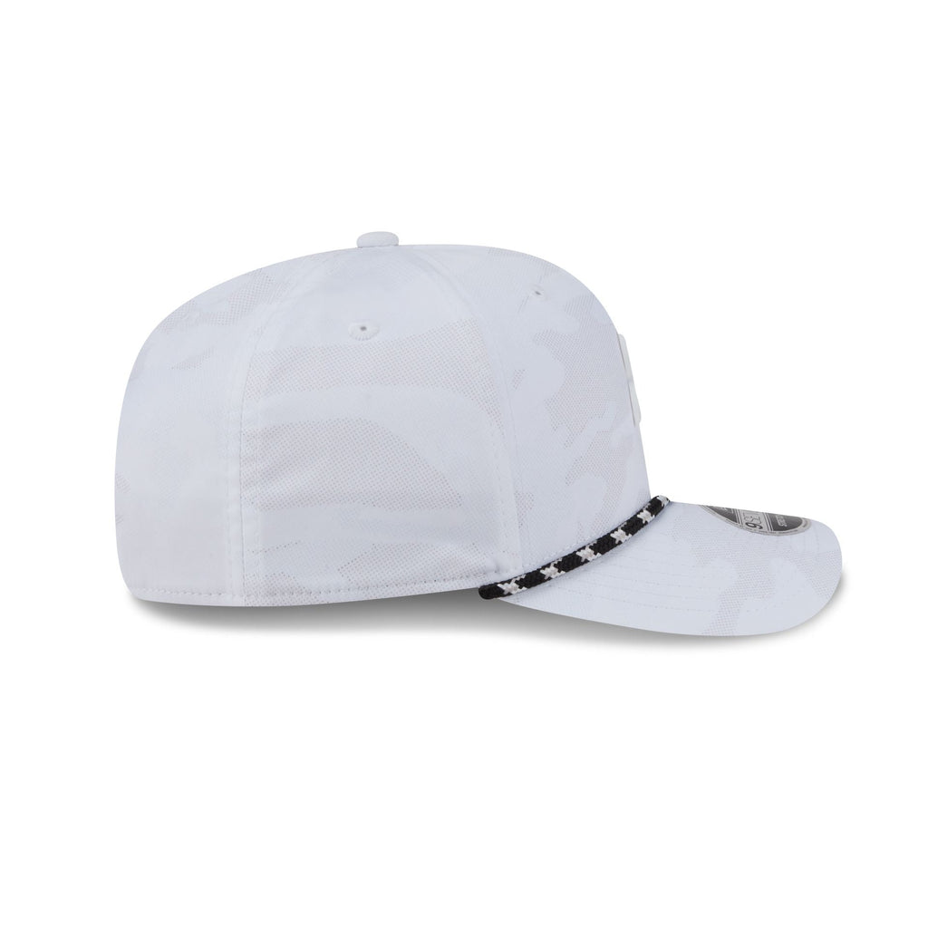 Chicago White Sox White Camo Performance Rope 9SEVENTY Stretch-Snap Hat