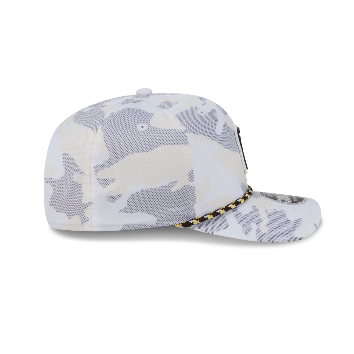 San Diego Padres White Camo Performance Rope 9SEVENTY Stretch-Snap Hat