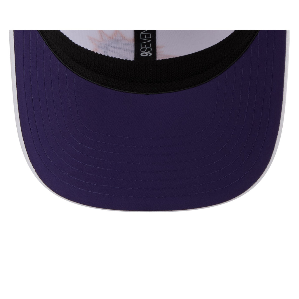Phoenix Suns Optic White Performance Rope 9SEVENTY Stretch-Snap Hat