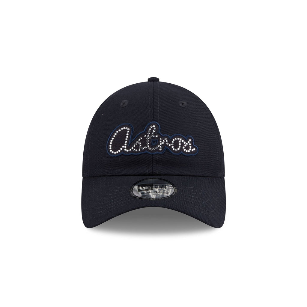 Houston Astros Rhinestone Script Casual Classic Adjustable Hat