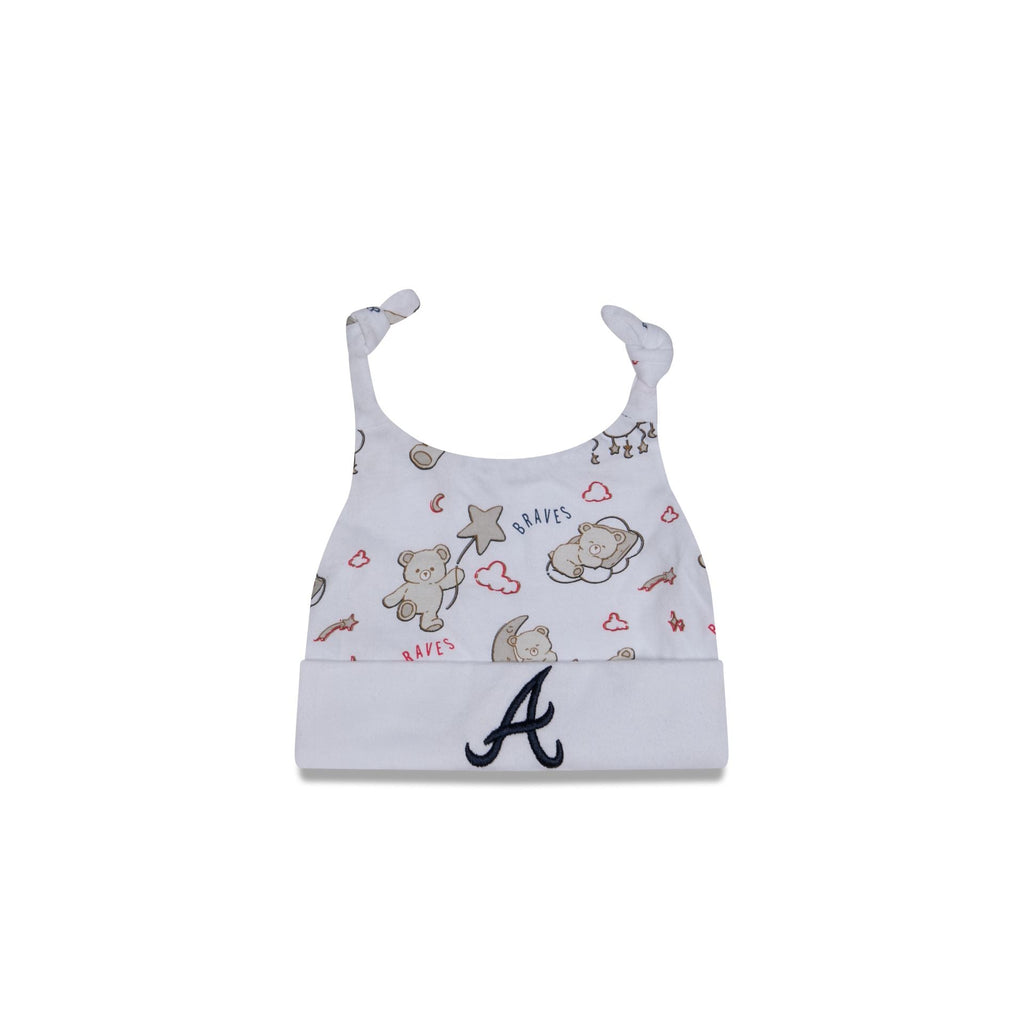 Atlanta Braves Teddy Baby Beanie Hat