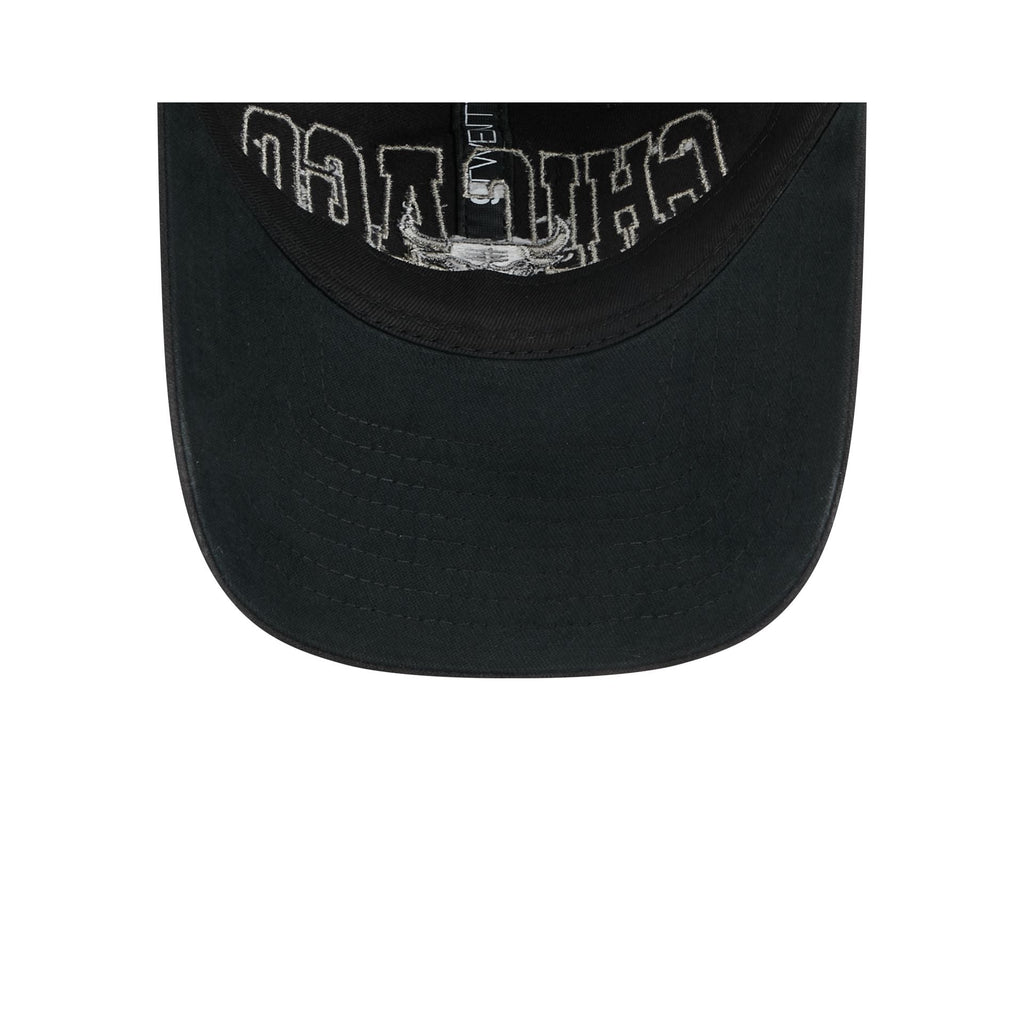 Chicago Bulls Quilted Wordmark 9TWENTY Adjustable Hat