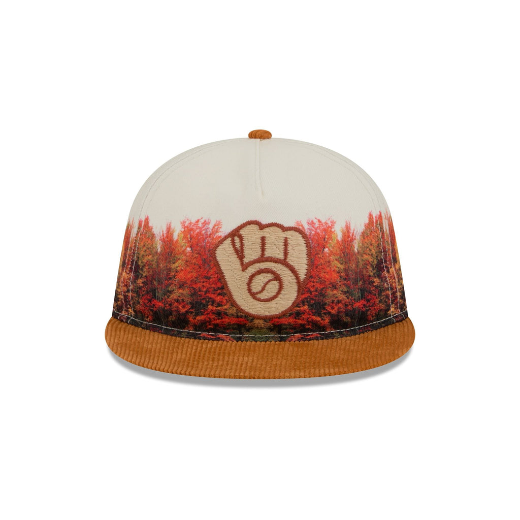 Milwaukee Brewers Fall Forest Retro Crown 9FIFTY Adjustable Hat