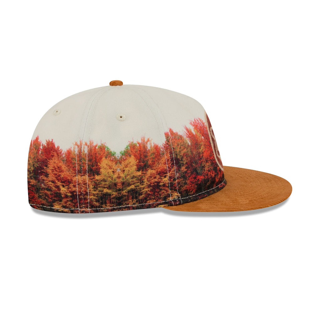Chicago Cubs Fall Forest Retro Crown 9FIFTY Adjustable Hat