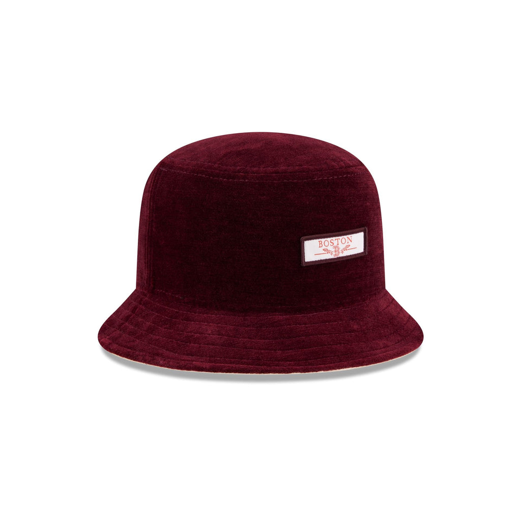 Boston Red Sox Fall Velvet Bucket Hat