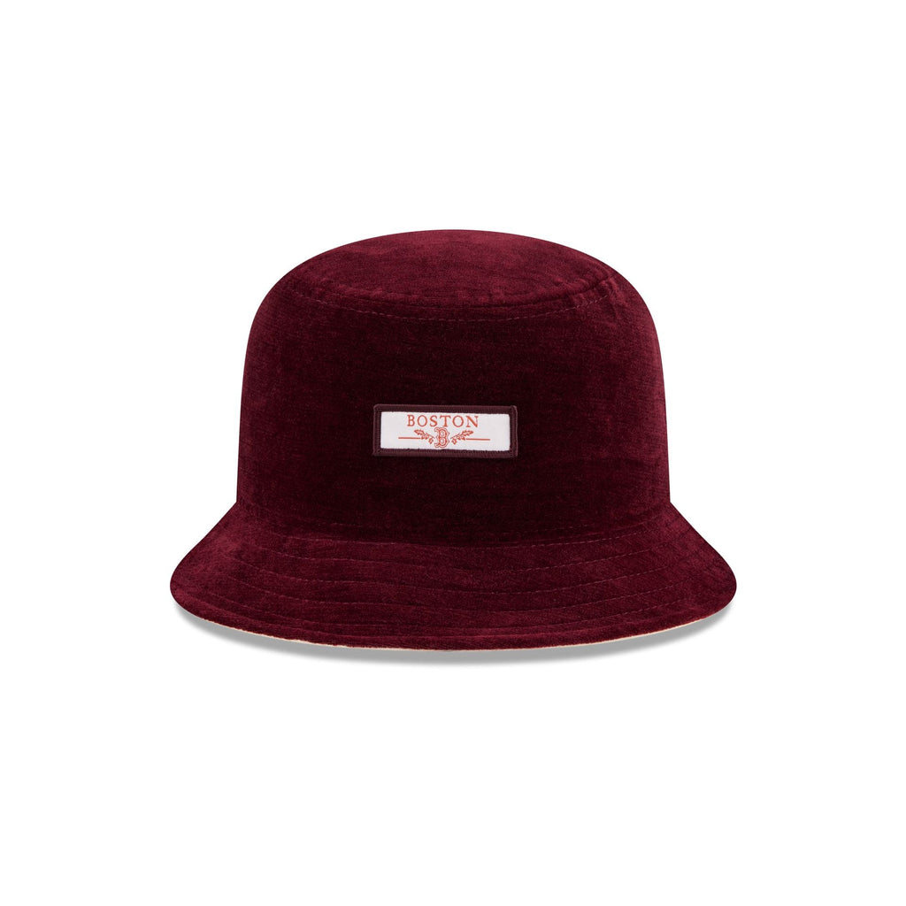 Boston Red Sox Fall Velvet Bucket Hat
