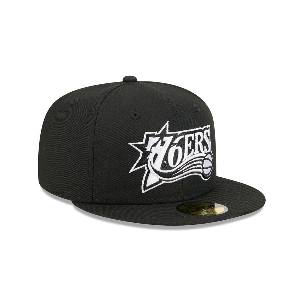 Philadelphia 76ers 1997-2008 Hardwood Classics Black 59FIFTY Fitted Hat