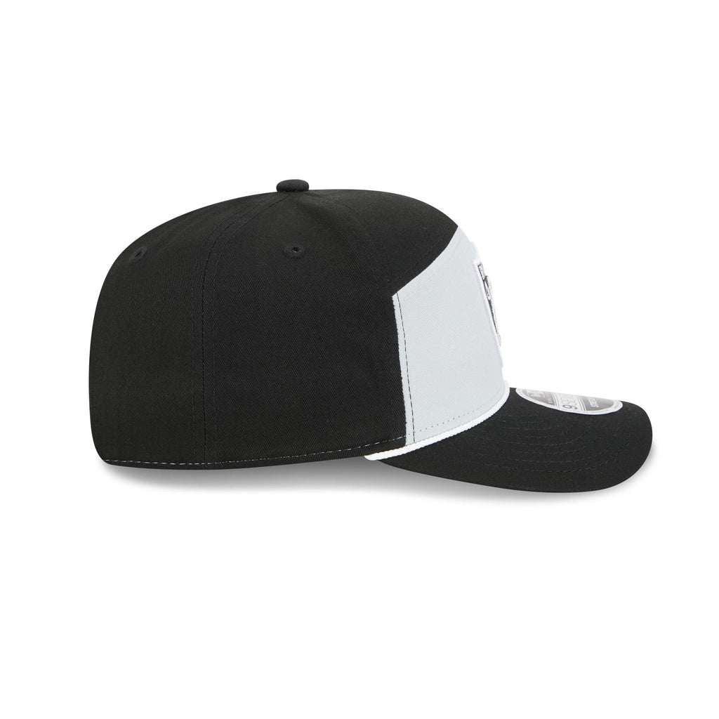 Las Vegas Raiders Split Panel 9SEVENTY Stretch-Snap Hat