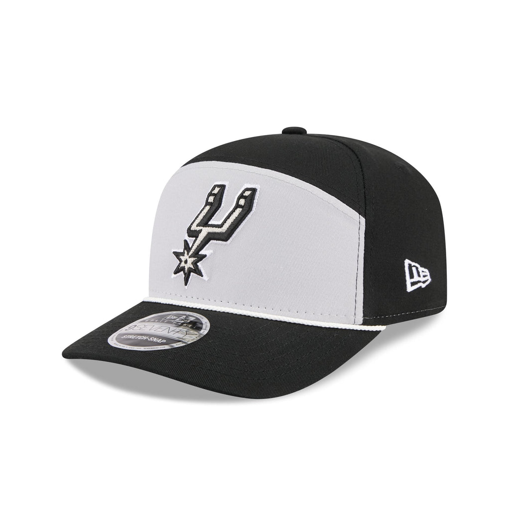 San Antonio Spurs Split Panel 9SEVENTY Stretch-Snap Hat