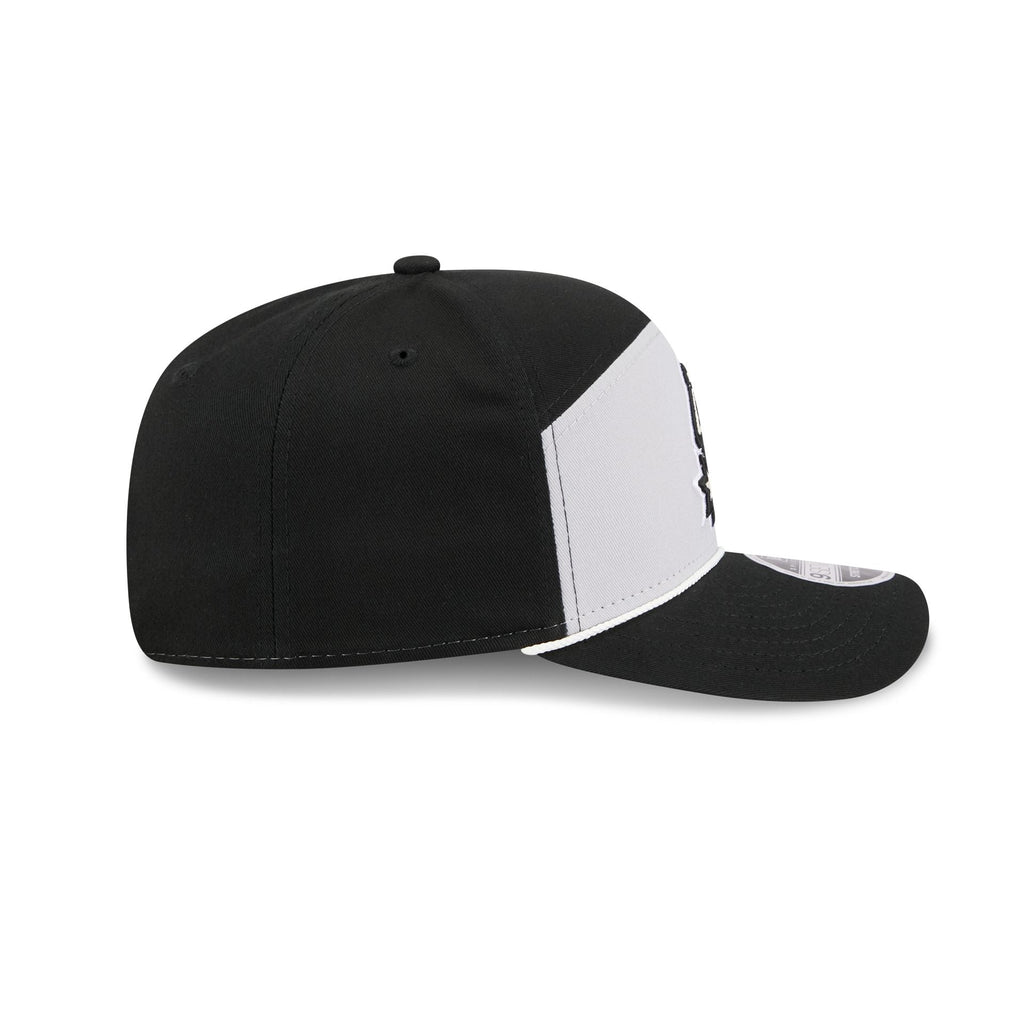 San Antonio Spurs Split Panel 9SEVENTY Stretch-Snap Hat