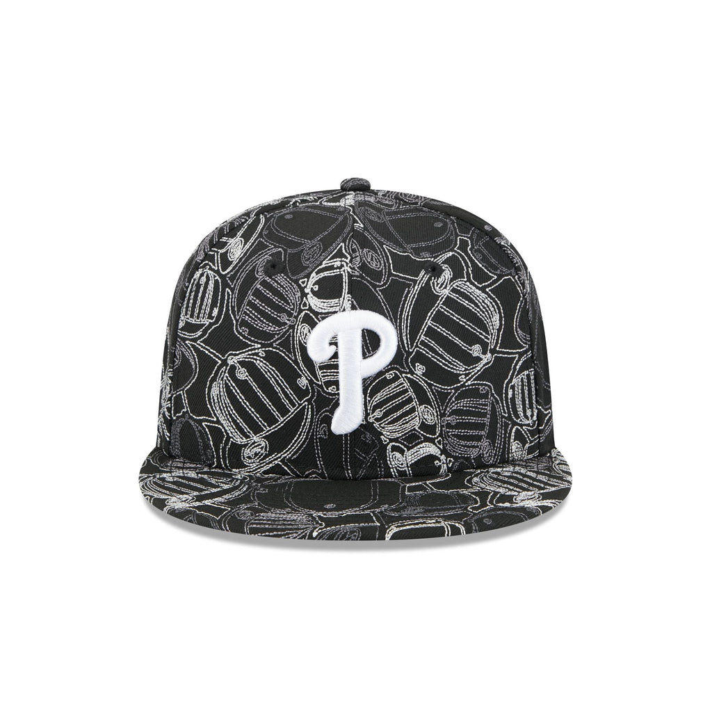 Philadelphia Phillies Cap Scramble 59FIFTY Fitted Hat
