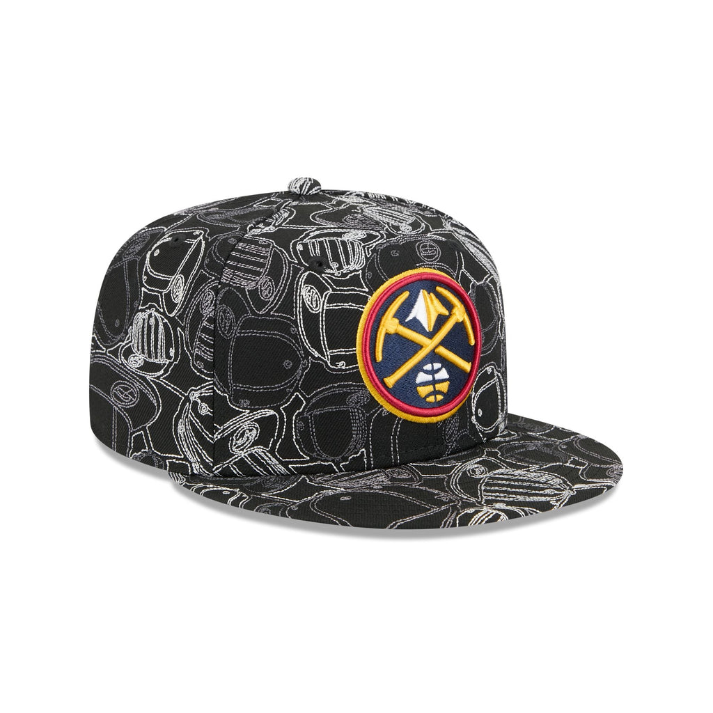 Denver Nuggets Cap Scramble 59FIFTY Fitted Hat