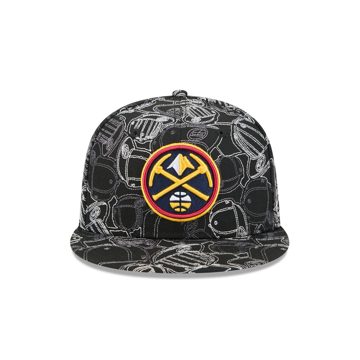 Denver Nuggets Cap Scramble 59FIFTY Fitted Hat