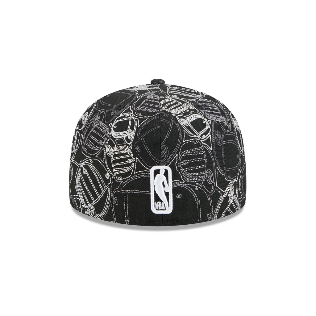 Chicago Bulls Cap Scramble 59FIFTY Fitted Hat