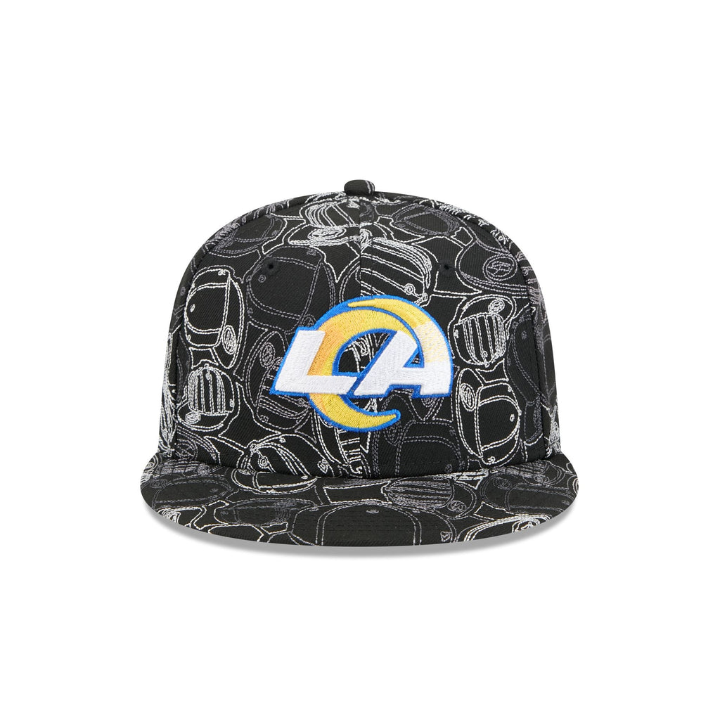 Los Angeles Rams Cap Scramble 59FIFTY Fitted Hat