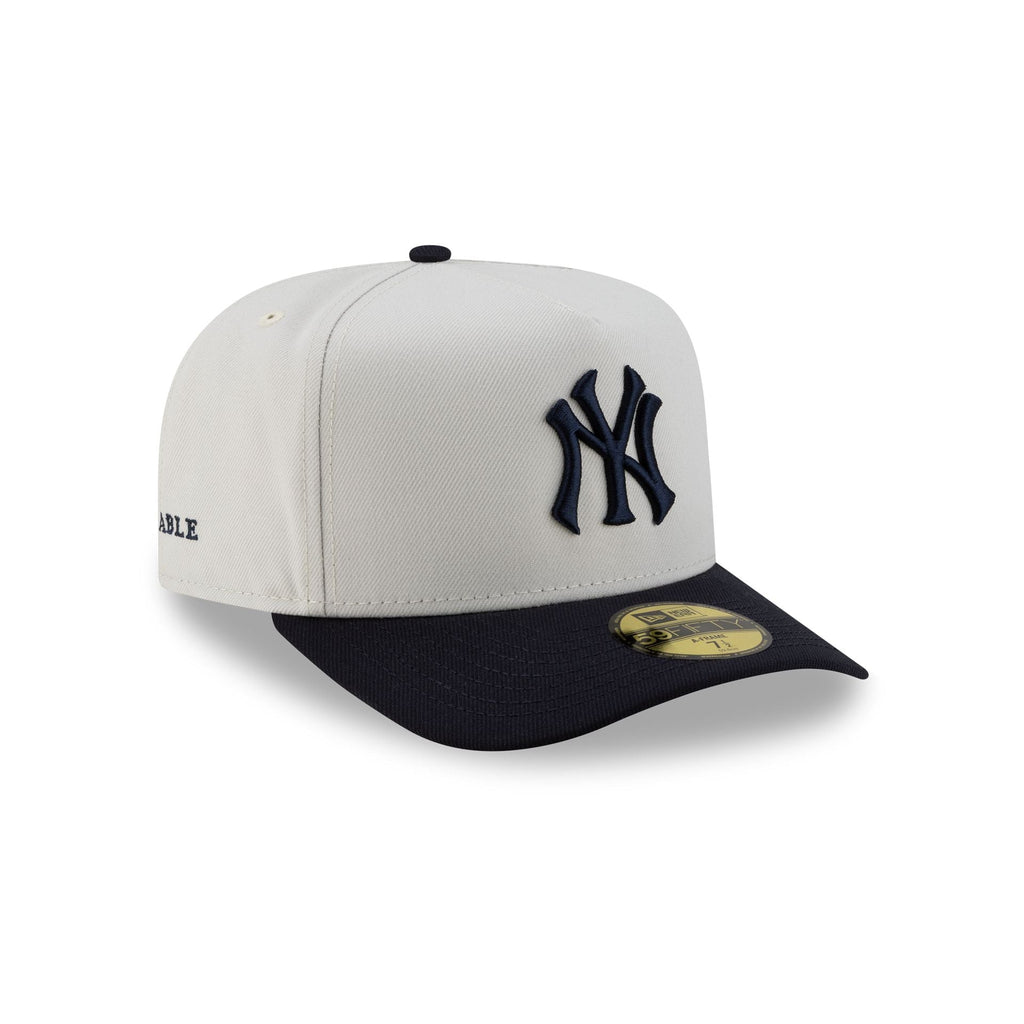 Siegelman Stable x New York Yankees Navy Visor 59FIFTY A-Frame Fitted Hat
