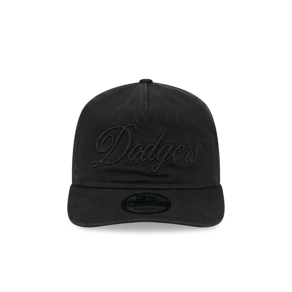 Los Angeles Dodgers All Black Scripted 19TWENTY Adjustable Hat