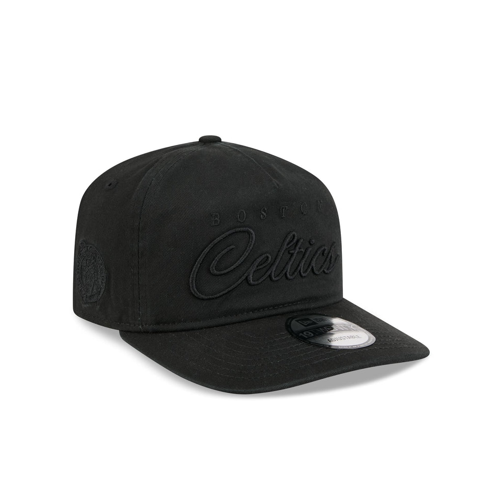 Boston Celtics All Black Scripted 19TWENTY Adjustable Hat