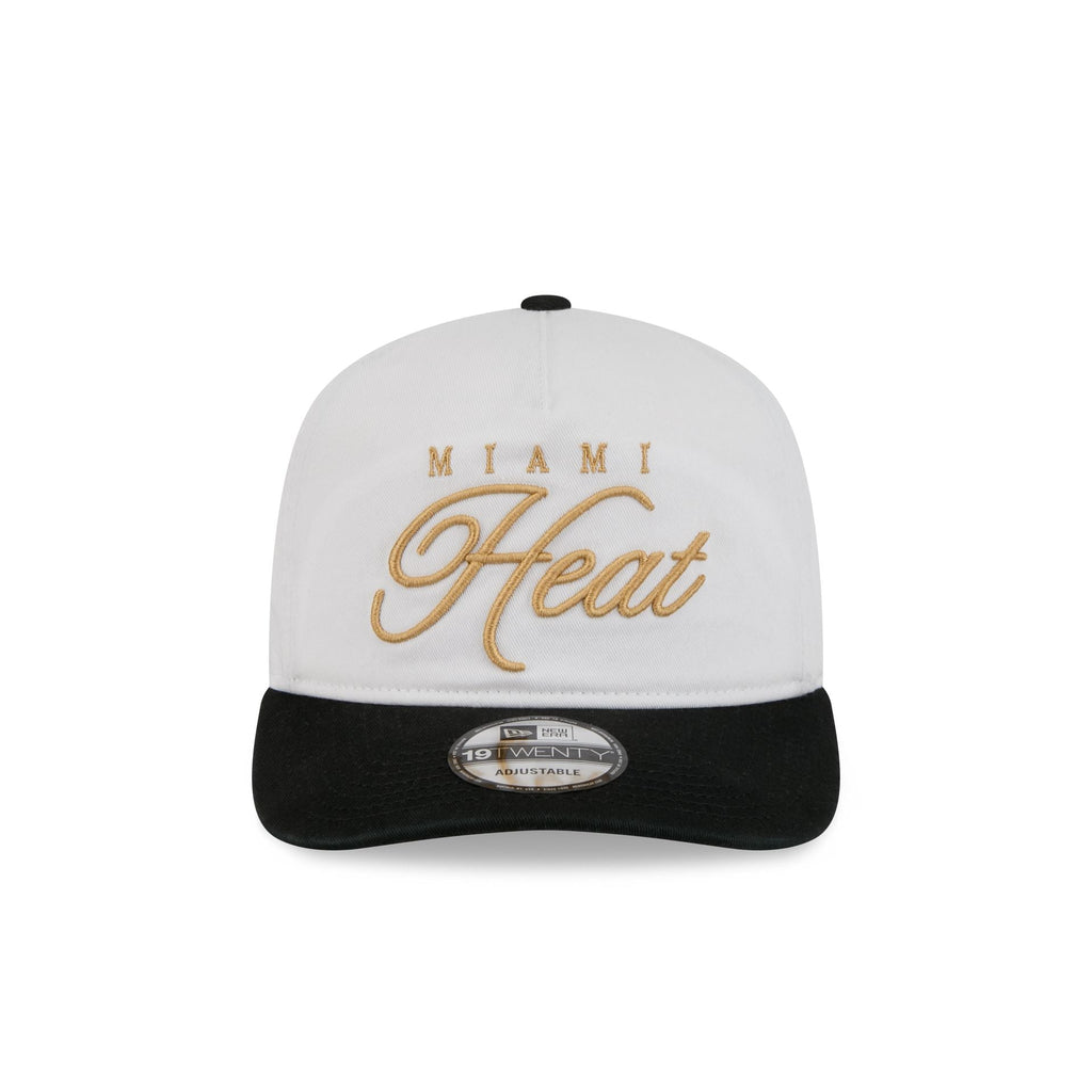 Miami Heat Gold Scripted 19TWENTY Adjustable Hat