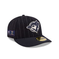 Toronto Blue Jays Pinstripe Merino & Cashmere Moon 59FIFTY Fitted Hat