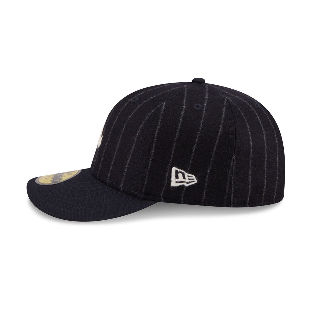 Athletics Pinstripe Merino & Cashmere Moon 59FIFTY Fitted Hat