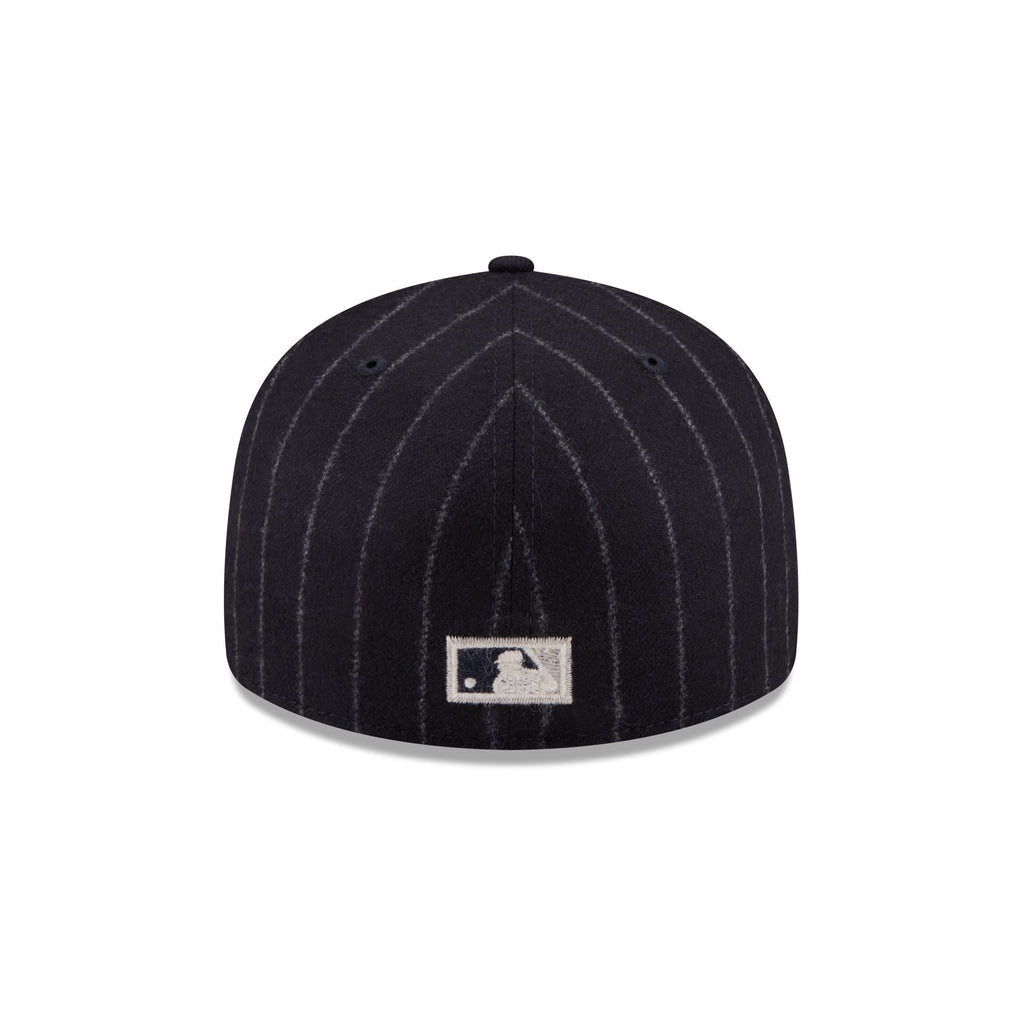 Seattle Mariners Pinstripe Merino & Cashmere Moon 59FIFTY Fitted Hat