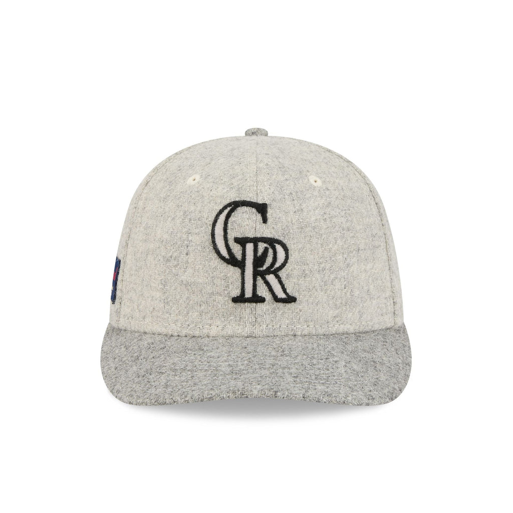 Colorado Rockies Stone Shetland Moon 59FIFTY Fitted Hat