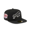 Just Caps Chiseled Logo Buffalo Bills 59FIFTY A-Frame Fitted Hat