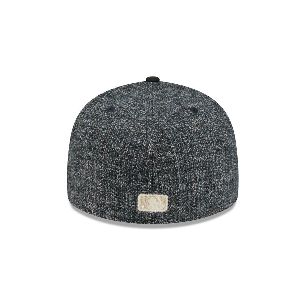 Arizona Diamondbacks Three Looms Tweedy Cotton Black 59FIFTY Fitted Hat